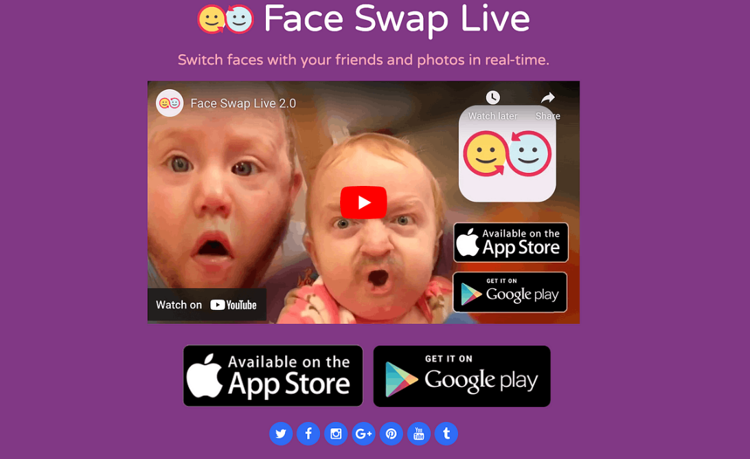 Face Swap Live - Deepfake App for Live Videos